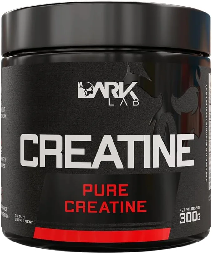 Creatina Pura Dark Lab 300g, Monohidratada 100% de Pureza