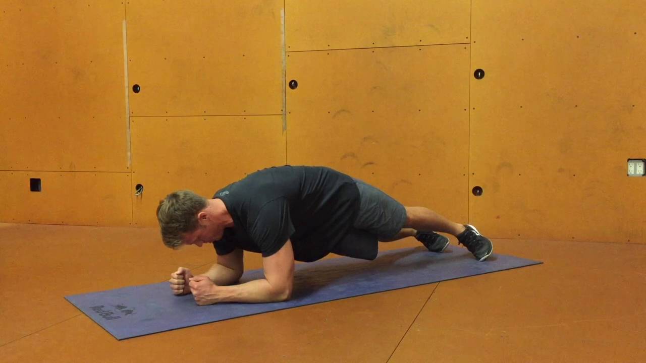 Front Plank Hip Rotation