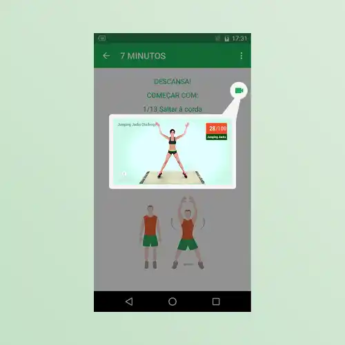 melhores apps de treino 2025 - 7 minutos treino