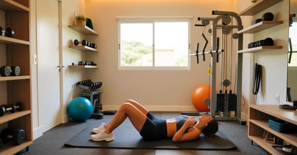 academia em casa - colchonete de yoga